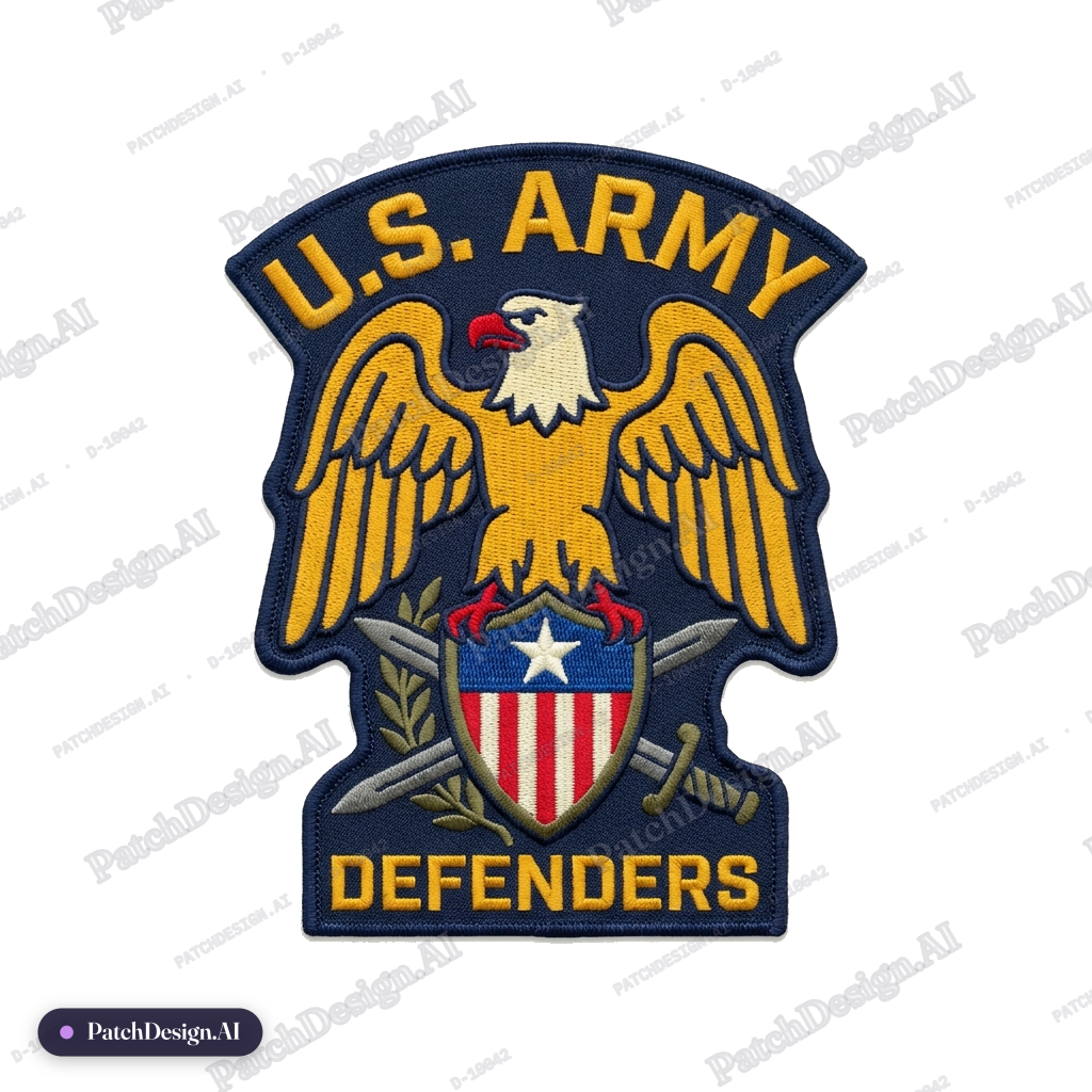A military patch, army — custom patch designed with AI