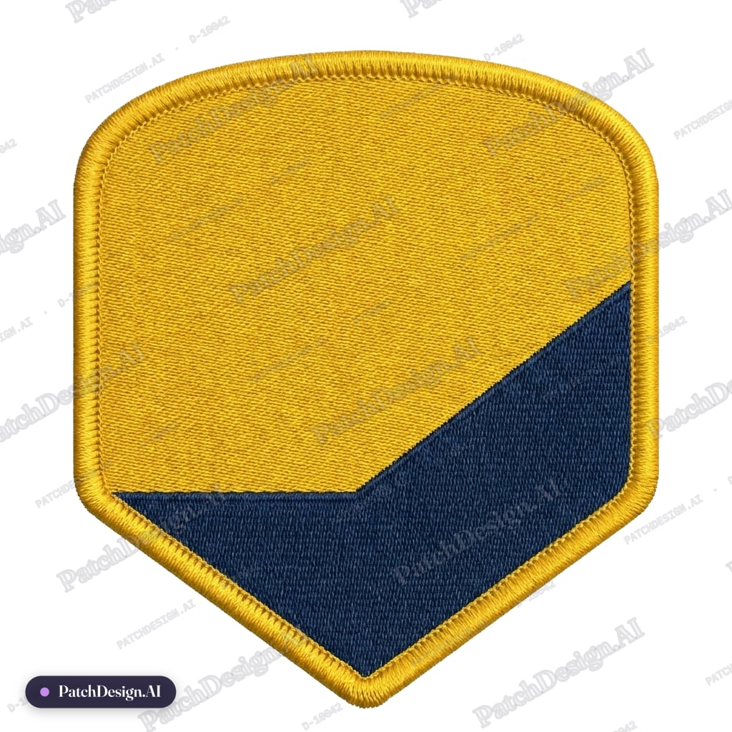Like this shape please — custom patch designed with AI