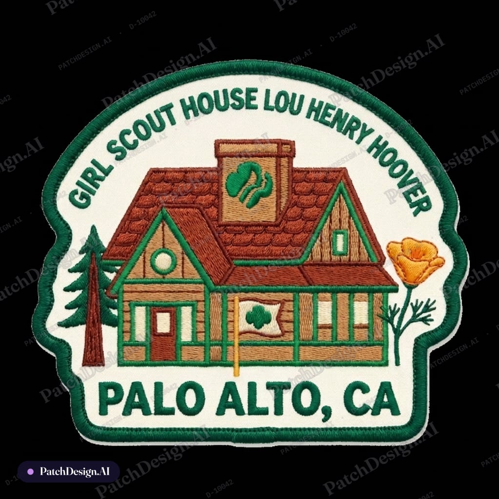 Add Lou Henry Hoover — custom patch designed with AI
