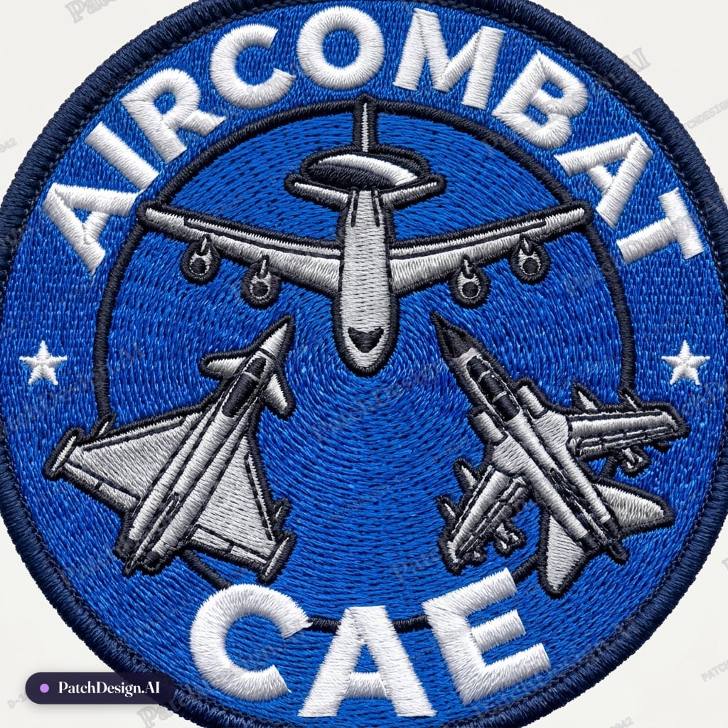 You have generated this patch I upload. I like it a lot but would need some small changes. — custom patch designed with AI