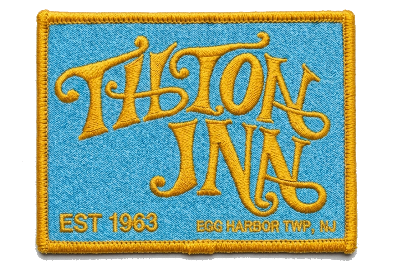 In — Height: 2" — Shape: Rectangle — Width: 3" — custom patch designed with AI
