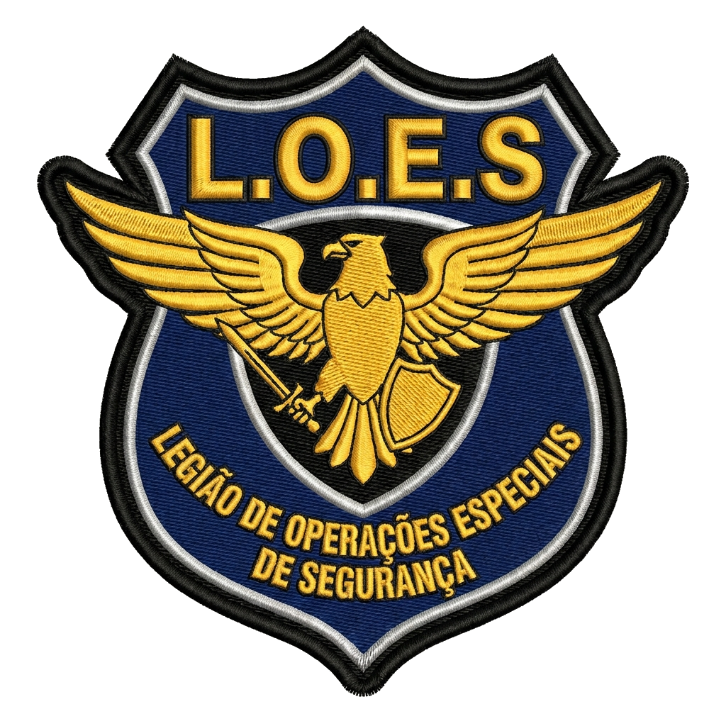 L.O.E.S - LEGIÃO DE OPERAÇÕES ESPECIAIS DE SEGURANÇA — custom patch designed with AI